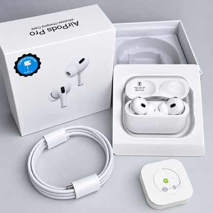 Wave Pods pro ( 2nd Gen. ) –True Wireless Earbuds with Type C Charging | Premium White Bluetooth Earphones with Active Noise Cancellation, Transparency Mode, Touch Sensor